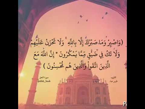 مواساة ربانية لمن اوجعه قلبه من البشر واصبر وماصبرك إلا بالله ولا تحزن عليهم راحه لقلبك Youtube