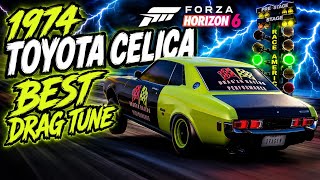 FORZA HORIZON 6 | 1974 TOYOTA CELICA GT BEST DRAG TUNE!