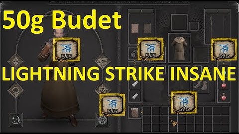 SOLO WIZARD 50g BUDGET BUILD #23 - Dark and Darker