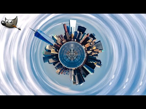 Tiny Planet | GIMP 2.10 Tutorial English