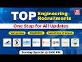 Engineering Latest Job Alerts 2026 | NTPC 515 Vacancies | Coal India | NIC | BSNL | PSU Jobs Update