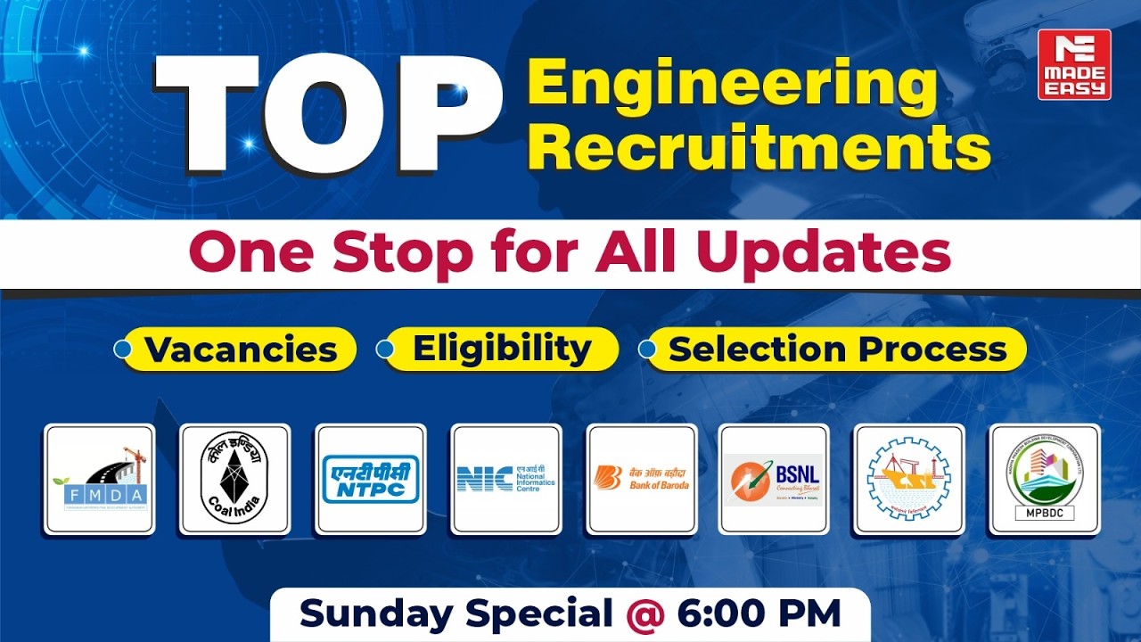 Engineering Latest Job Alerts 2026 | NTPC 515 Vacancies | Coal India ...