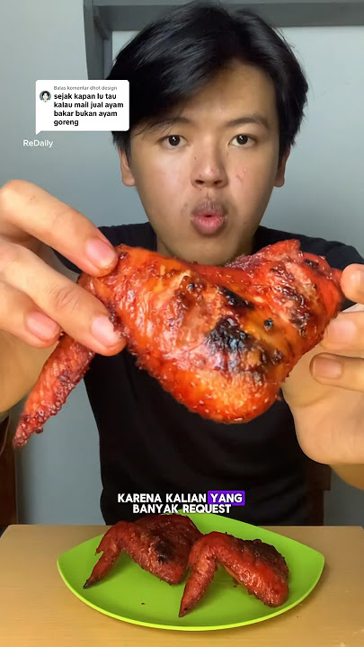 Grilled Chicken Mail from Upin Ipin🍗 #shorts