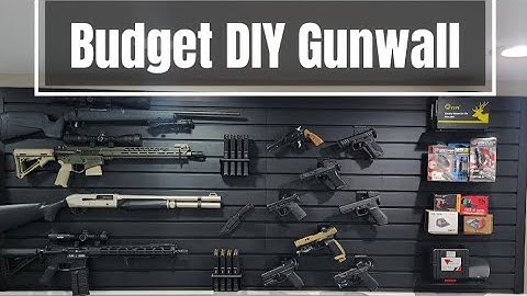 Budget friendly DIY Gunwall