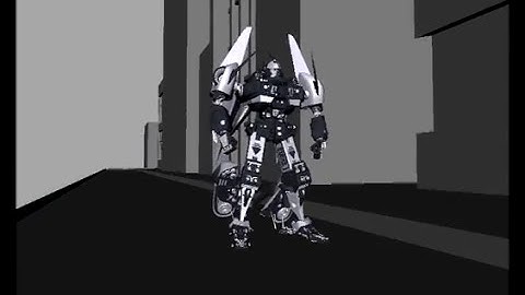 Robot Transformer Transformation Test Maya 3D Scene 1
