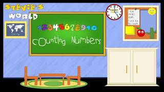 Count 1 to 10 - Ten Little Pencils Stevie's World Nursery Rhymes