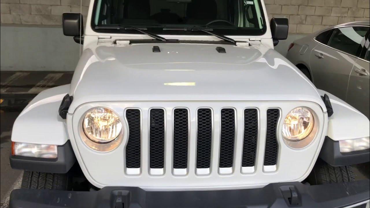 2020 Jeep Wrangler Sahara - National Rental Car JFK - YouTube