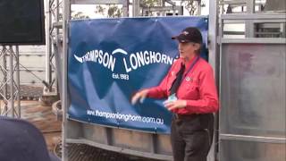 Temple Grandin Yard Demo at BeefWorks