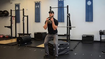 Goblet Box Squat - Exercise Demo