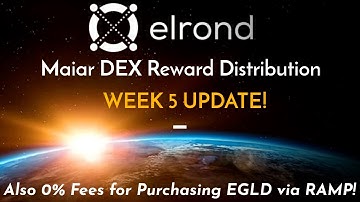 MEX Reward Distribution UPDATE! My Maiar DEX Farm Strategy & Elrond EXCLUSIVE NFT Collection!