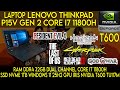 Laptop Lenovo ThinkPad P15v Gen 2 Gaming Test 2026 Intel Core i7 11800H Nvidia T600 TU117M