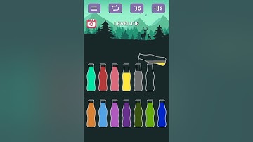 Water Sort Puzzle: Level 106 and 107 #solution #puzzlegame #walkthrough #gameplay