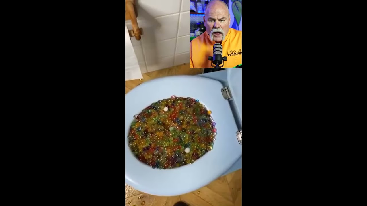 Idiot DESTROYS His Plumbing System With Orbeez Shorts