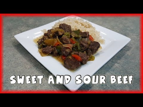 Pressure Cooker Sweet and Sour Beef