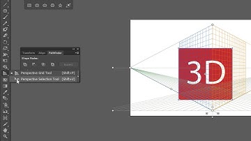 Two ways of adding 3d perspective to shapes in Illustrator