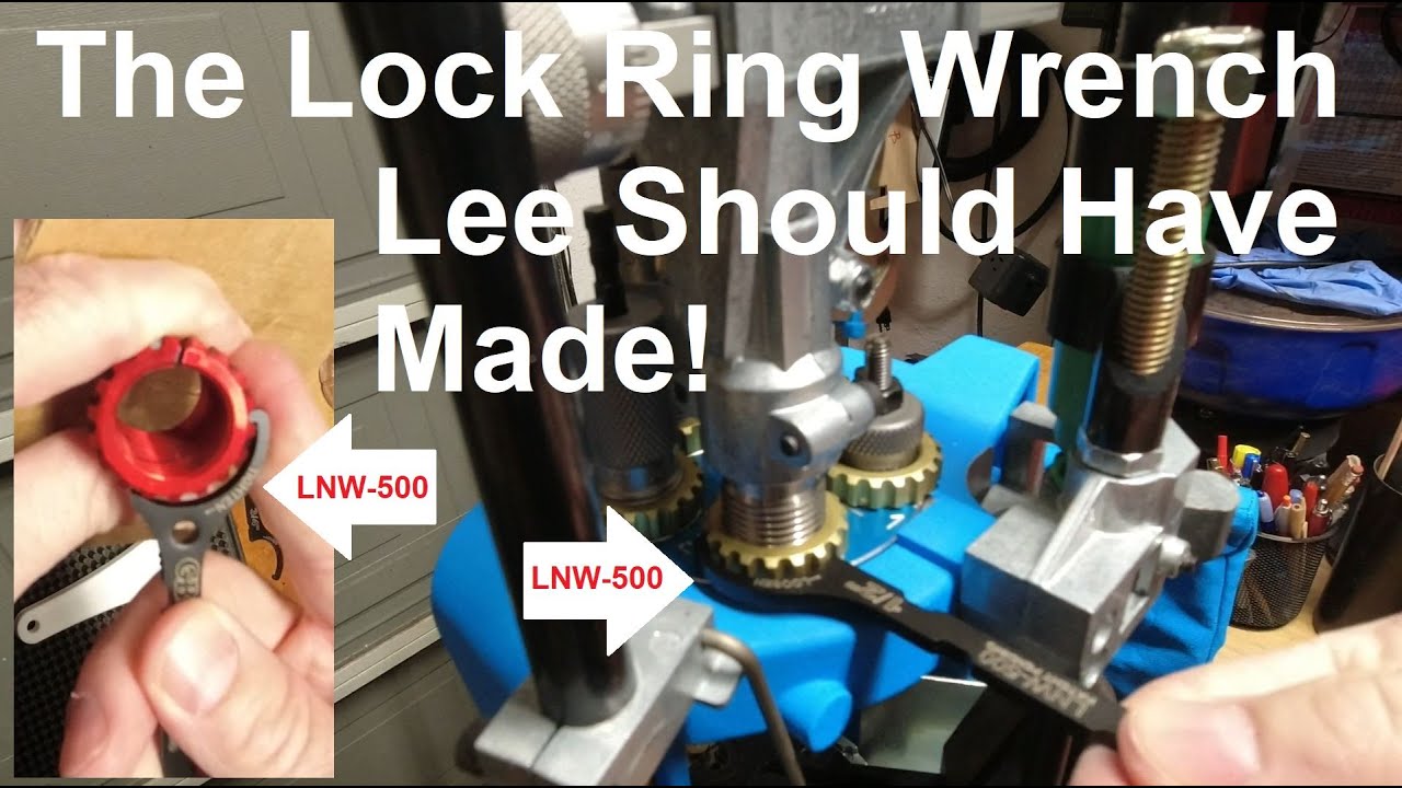 A Better Wrench for Lee Ultimate Lockrings...and it's METAL! The Wrench