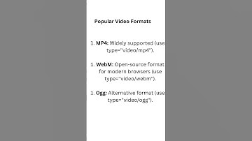 Day 8: Master the HTML video Tag | Add Videos to Your Webpages Like a Pro! 🎥#html