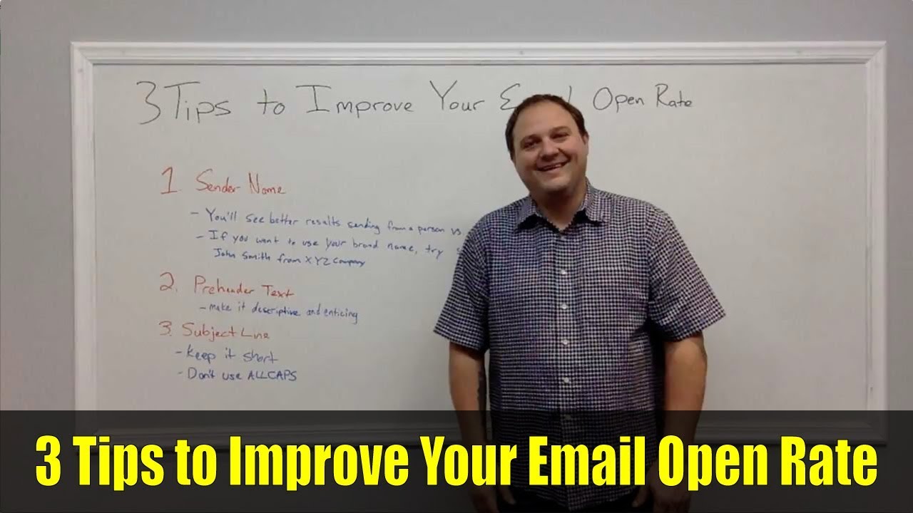 3 Tips to Improve Your Email Open Rate