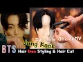 BTS 'Dynamite' JUNG KOOK Haircut & Hair Volume Iron