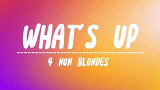 Whats Up - 4 Non Blondes | Acoustic Version (lyrics)