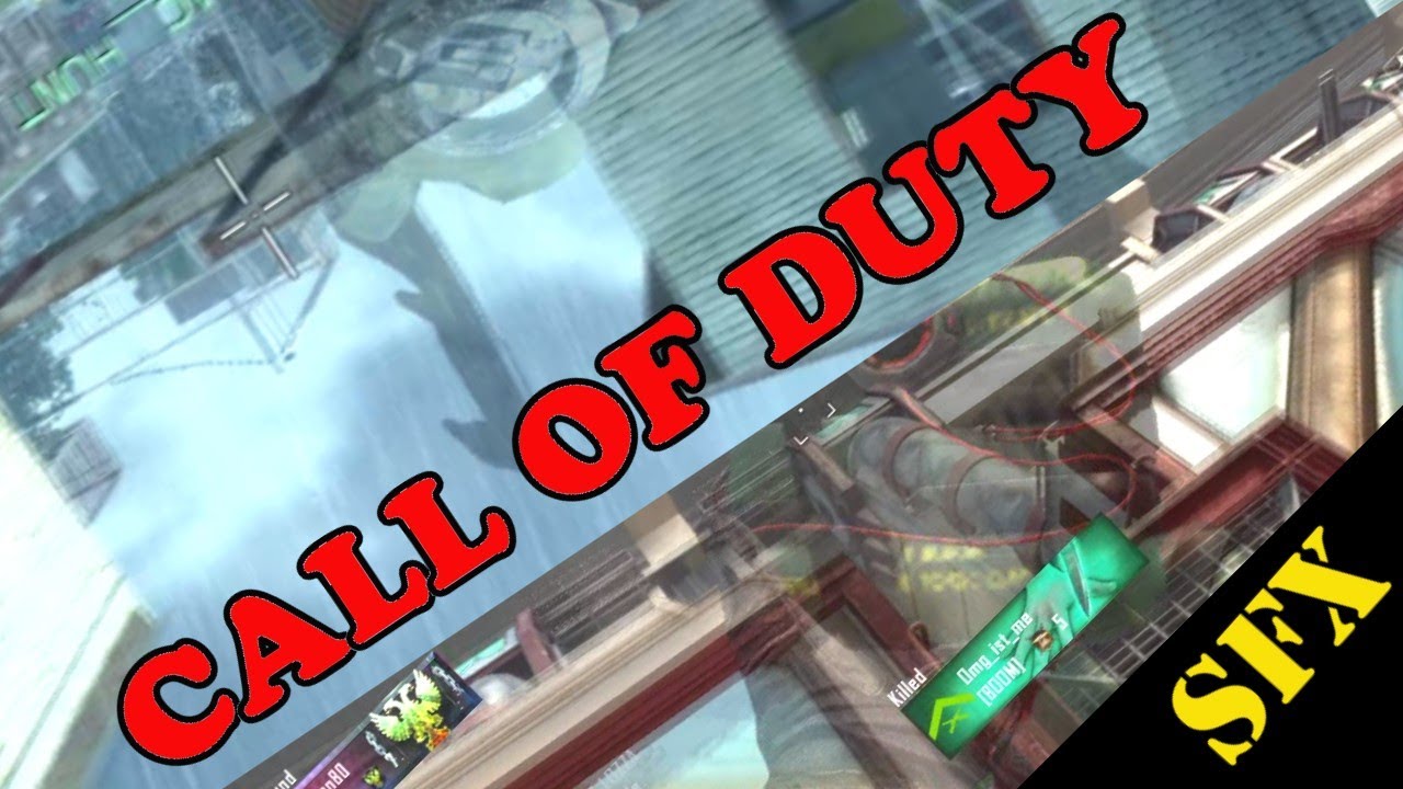 Call Of Duty Sound Effects Comparison YouTube