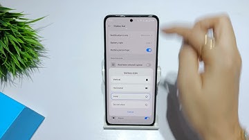 How to show notification icons on status bar oneplus nord ce 5 lite 5g | status bar notification