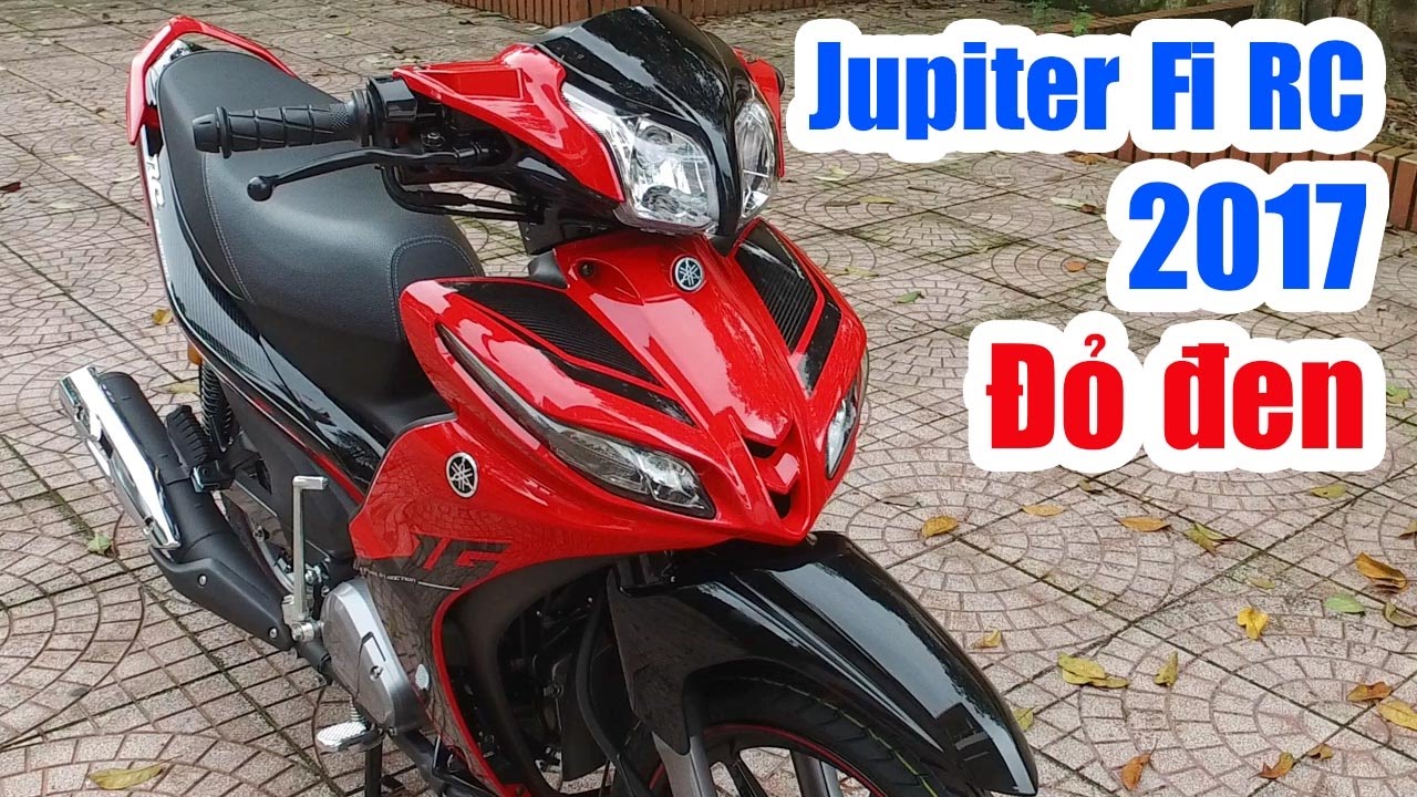 Yamaha Jupiter Fi RC 2017 Đỏ đen ▶ Đánh giá thực tế... - youtube