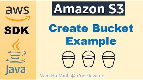 AWS SDK for Java S3 Create Bucket Example