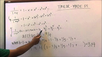 Using Taylor Polynomials to approximate pi - Sanders