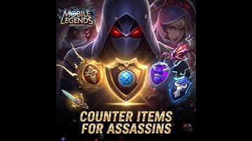 best counter items for assassins in moba legends #mobilelegends #mlbb #shorts