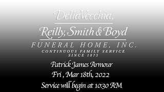 Patrick James Armour Funeral Service