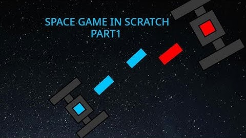 How To Make a Space Game in Scratch PT1 | Movement and Shooting Mechanism