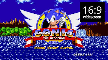 Sonic 1: Widescreen Edition [MD] | Longplay