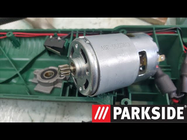 Moteur RS775-20V Avec Engrenage – Pour Perceuse Parkside PABS 20-li – Occasion