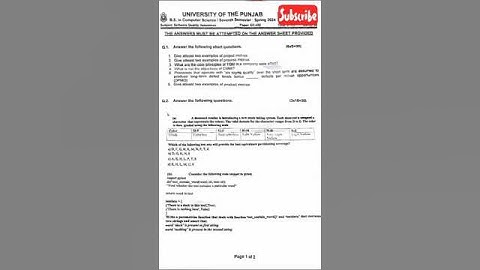 Software Quality Assurance | EC-432 | SQA| Paper 2024