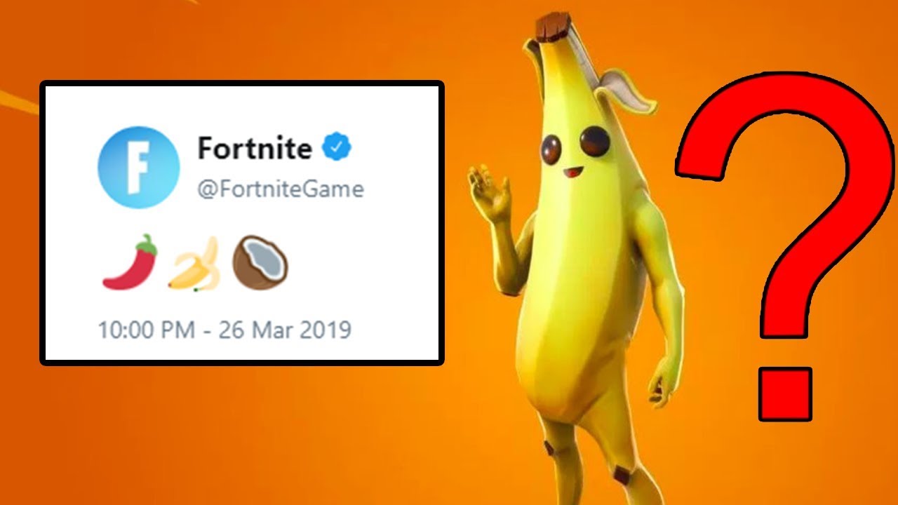 *NEW* Fortnite HOT PEPPER, COCONUT, BANANA SKINS IN NEW FORTNITE UPDATE