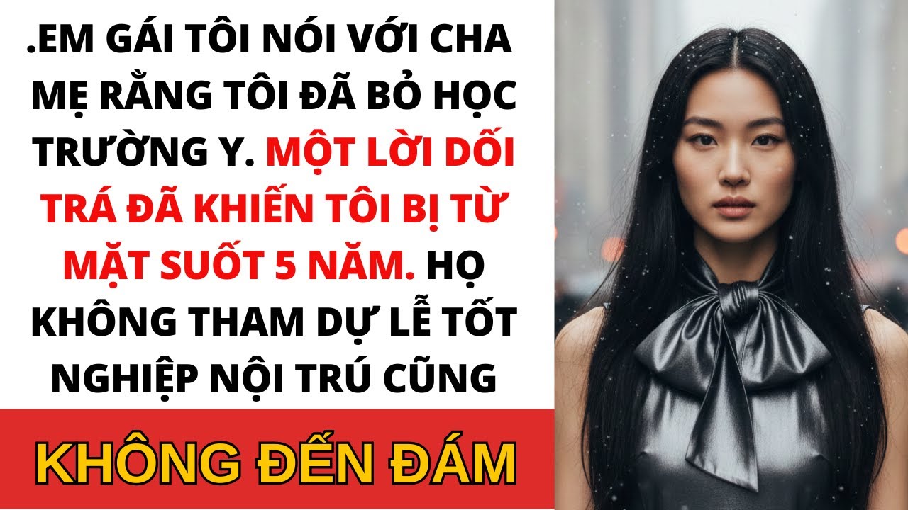 Cha Mẹ Tôi Từ Mặt Vì Lời Dối Em Gái—Năm Năm Sau, Tôi Là Hy Vọng Duy Nhất Của Em Ở Cấp Cứu!