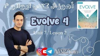 English Learning: Continuing Evolve 4 (Unit 7, Lesson 2)