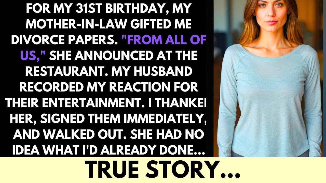 My Mother-In-Law Gave Me Divorce Papers — She Never Expected My Revenge At A Luxury Birthday Party