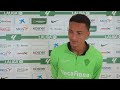 Las declaraciones de Álvaro Rodríguez tras el partido ante el Alavés