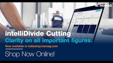 intelliDivide CuttingOptimization software for cutting processes on saws