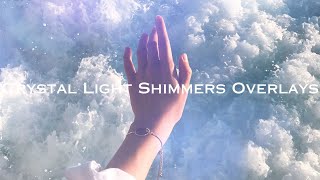 148 Crystal Light Shimmer Overlays Transform Photos With Prism, Sun Flare, Rainbow