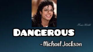 Celebrity Michael Jackson - Dangerous lyrics #michaeljackson #michaeljacksonsongs #lyrics #musicworld #music Profile