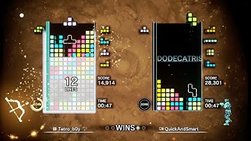 Over 1app vs a 13k!!!!! | Tetris Effect: Connected friendlies vs Quickandsmart