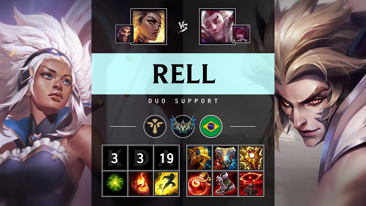 Is Rell Support Rell Support vs Rakan - BR Challenger Patch 14.24 - YouTube