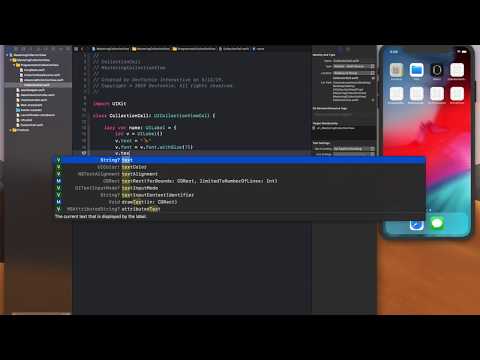 Swift CollectionView Programmatic Collection Cell