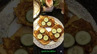 quick and easy 🥞 breakfast recipe #food #shortsvideo #easy breakfast