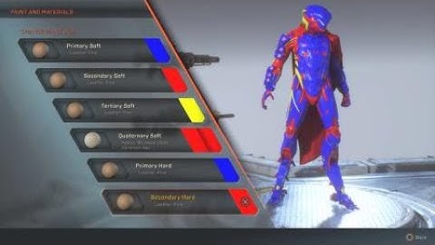 How to make the Super-Javelin in Anthem. Colors and materials.