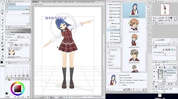 Clip Studio Paint Pro - 3D Model Problem