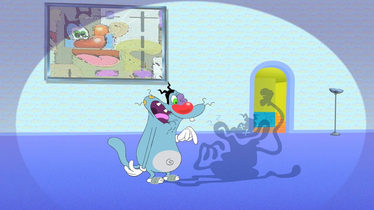 new cartoons for kids Oggy and the Cockroaches - Oggy's shadow (S04E12) Full Episode in HD